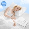 Kmall Disposable Sheets for Travel Queen Size, Disposable Bedding Sheet