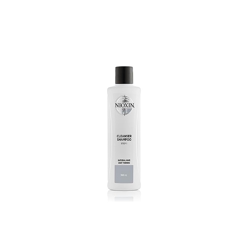 Nioxin Shampoo anticaida para cabello natural, 300 ml