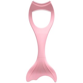 Herramienta de Maquillaje para Ojos de Silicona Multifunción, Rosa, Reutilizable y Fácil de Limpiar, Ayuda para Delinear Ojos y Aplicar Sombra, Tamaño Compacto para Uso Portátil