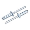 sourcing map 25Pcs 1/4"x3/4" Round Head Blind Rivets, Zinc-Plated Carbon