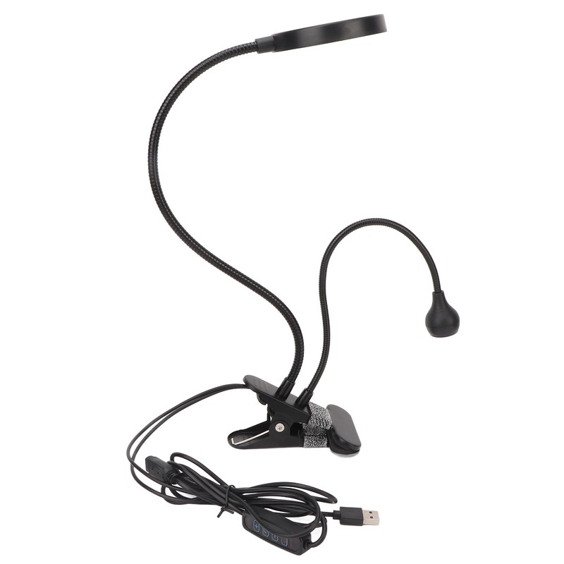 2 in 1 Gooseneck Curing Lamp USB Interface Adjustable Bendable