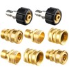 Twinkle Star Pressure Washer Adapter Set, Quick Disconnect Kit, M22