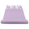 TigerTie - Fine designer scarf in plain colour, cashmink, lilac