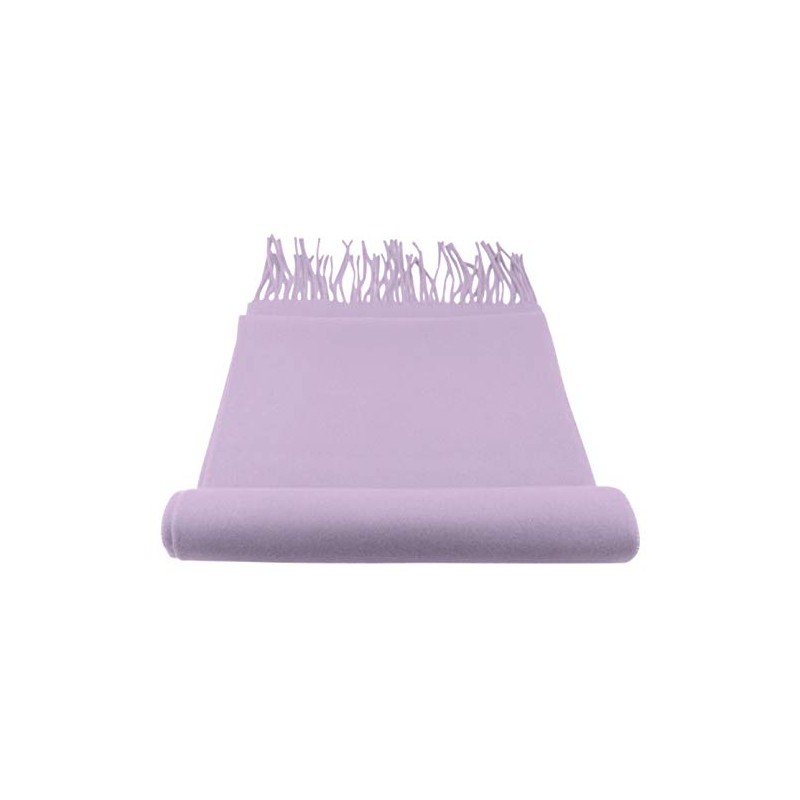 TigerTie - Fine designer scarf in plain colour, cashmink, lilac