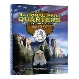 Whitman National Park Quarters Full Color Album P&D Mints