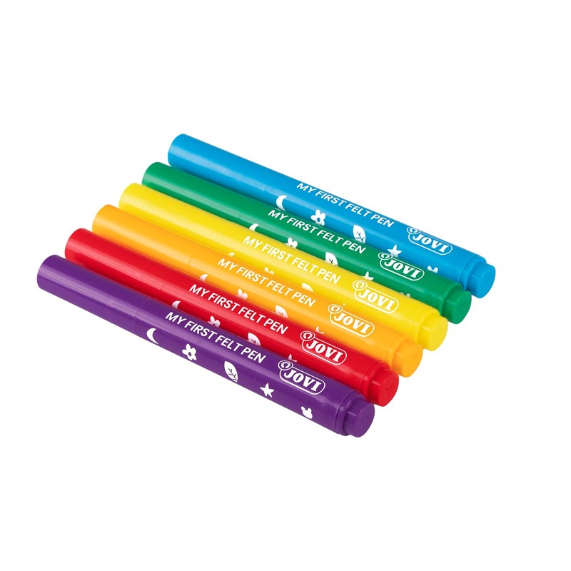 Jovi MY FIRST Felt Tip Pens 36 Pack Super Washable