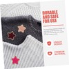 Operitacx Compact Iron Patches 13 Pack of Decorative Star Patches