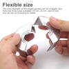 0XBIT Cover Rosette 3 Sizes in 1, 3 Pieces 70
