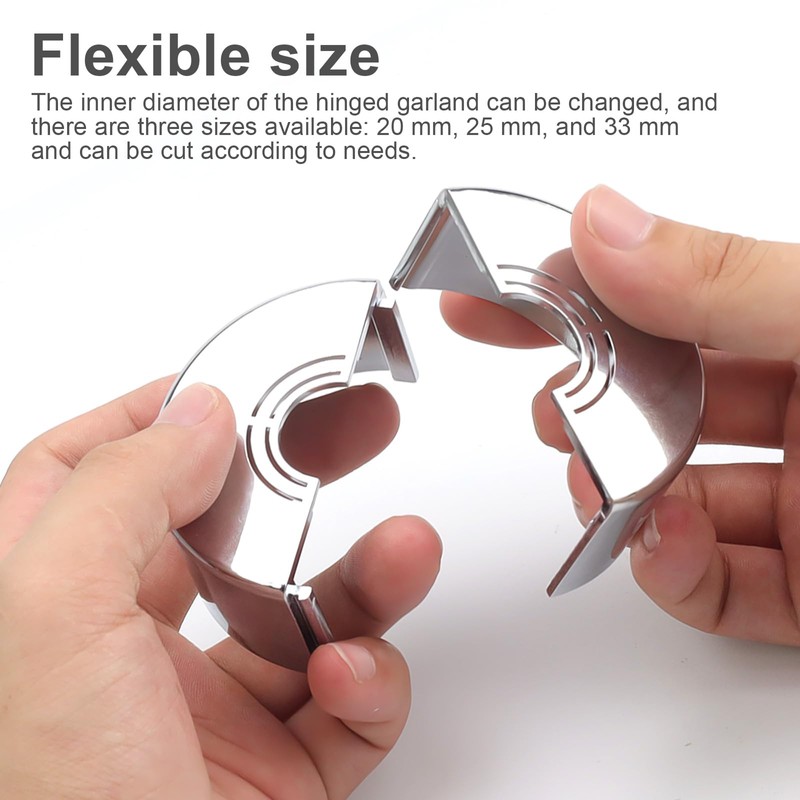 0XBIT Cover Rosette 3 Sizes in 1, 3 Pieces 70