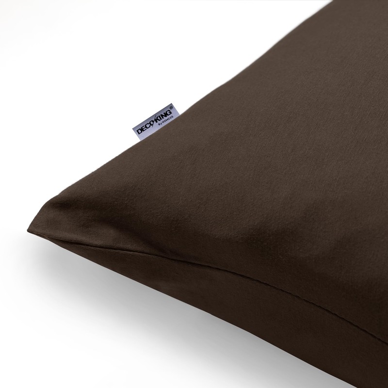 DecoKing 2 Pillowcases 50 x 50 cm Jersey 100% Combed