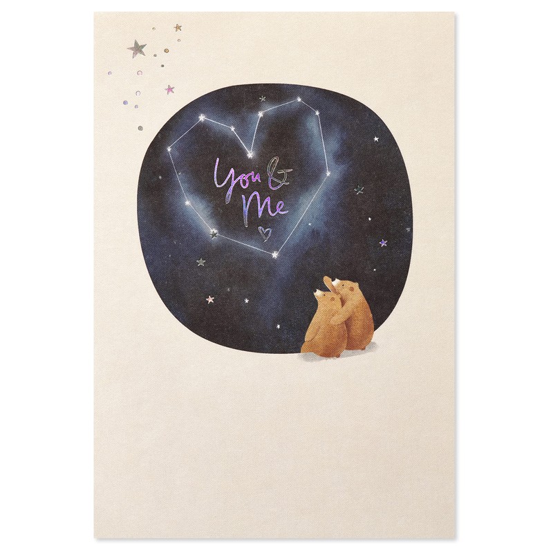 American Greetings Romantic Card (Written In The Stars)