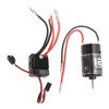 550 12T Brushed Motor with 60A Brushed ESC for ARRMA
