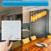 HEUXGIR Smart Light Switch, 2.4GHz WiFi Touch Light Switch, with