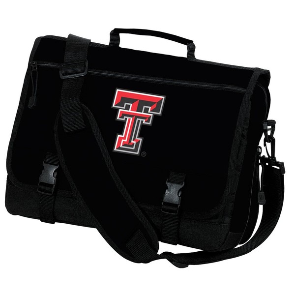 Texas Tech Laptop Bag Texas Tech Red Raiders Computer Bag or Messenger Bag