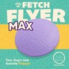 Yomp FetchFlyer MAX Dog Toy – Durable Rubber, Grippable Rim,