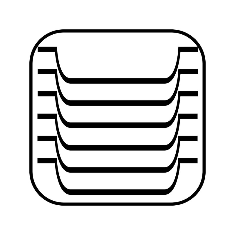 APS 81300 GN 1/3 Container, Stainless Steel, Dimensions 175 x