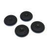 Vital All-Terrain (4 Pack) 1" Inch Rubber Snap-In FLUSH MOUNT
