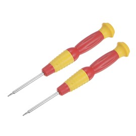 sourcing map Precision Triangle Screwdriver 0.6 mm Y-Type for Watches Glasses Electronic Repair Pack of 2