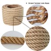 Manila Rope 3/4 Inch x 50 Feet, Twisted Manila Rope