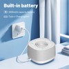 Sound Machine & Clock with Bluetooth 5.4, 14 Soothing White