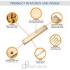 5mm Heavy Duty Solid Cast Brass Georgian Finger Plate Door