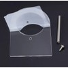 Nariz de Silicona para Práctica de Piercing con Base de