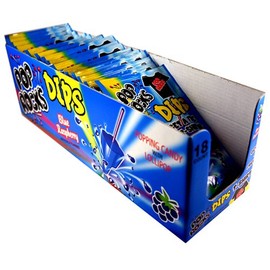 Pop Rocks Dips Blue Raspberry (18 Count)