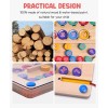 Gamenote Magnetic Alphabet Maze Board with 4 Activity Cards, Wooden