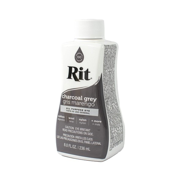 Mouldmaster Rit Dye Liquid 236ml Charcoal Grey, 88620PK01