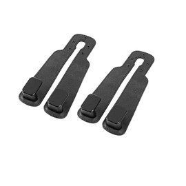 Dinghaole 2 pieces Car hooks car seat back double hanging hook multifunctional car phone holder hidden metal small hooks