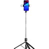Somikon Smartphone-Selfiestick: 2er-Set Smartphone-Selfie-Stativ, 2 LED-Lichter, mit BT-Fernauslöser (Selfie Stick