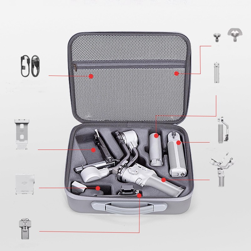 Honbobo Carrying Case for DJI RS 4 Mini Portable Shoulder