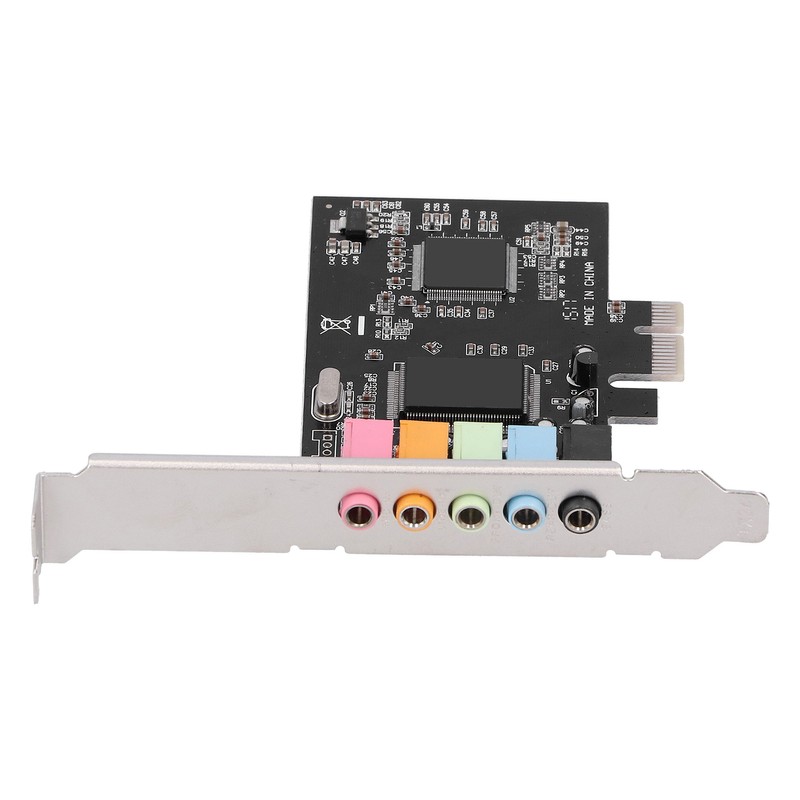 PCI-E 5.1 Sound Card CMI8738 Chip Stereo Audio Card Support