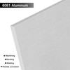 6061 T651 Aluminum Sheet Metal 7 x 14 x 1/4