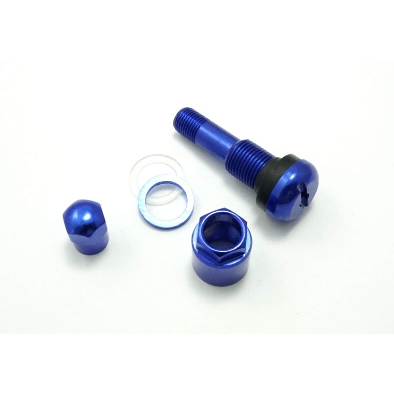 Pack of 4 11.3 mm Aluminium Rim Valves Metal Valve