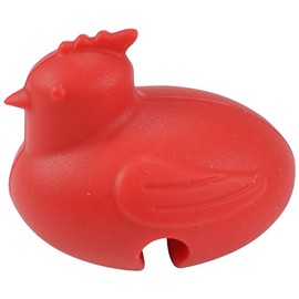 R&M Pot Watcher Chicken Silicone 1.5" Red