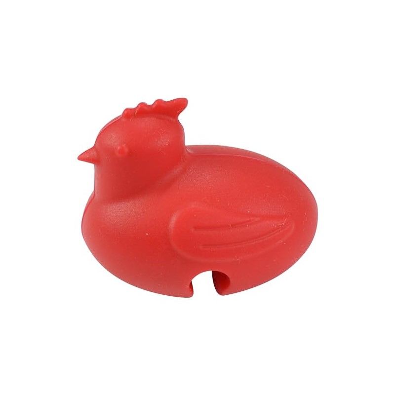 R&M Pot Watcher Chicken Silicone 1.5" Red