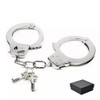 Metal Handcuffs with Key Professional Grade Handcuffs for Role Cosplay