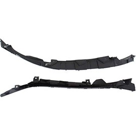 Evan-Fischer Front Bumper Bracket Set of 2 Compatible With 2017-2018 Hyundai Elantra Driver and Passenger Side