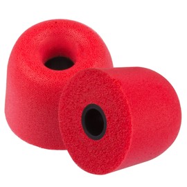 Xcessor FX4.0 (S/M/L) 3 Paar Memory Foam In Ear Kopfhörer Ohrpolster Größe S/M/L - Ersatz Schaum Tips für alle gängigen In-Ears Ohrstöpsel. Rot