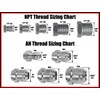 ICT Billet 1/4" Aluminum Weld Barb - Weldable Fitting Nipple