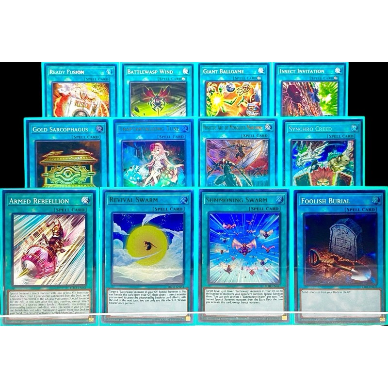 YuGiOh! BATTLEWASP Deck: Featuring BLCR-BLHR-PHHY