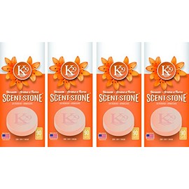 Sterling Teal (K16001-4) K29 'Blossom' Stone Air Freshener, (Pack of 4)