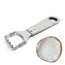 Mooninja Coconut Grater Fish Scaler Remover Cheese Scraper Hand Coconut Meat Removal Shredder Blade Manual Machine Stainless Steel For Gadgets Cooking Kitchen Knife Food Grinder Tools S Series (No.5)