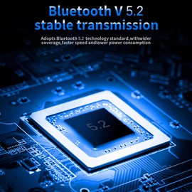 blueear Helmet Headphones Motorcycle Bluetooth Headsets Outdoor Waterproof Sports Headphone Loud Premium Bass Sound Auto Phone Answering ENC Noise Cancelling Clear Calls 60 Hours Playtime