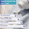 Magnesium Glycinate Capsules, 240 Capsules, 2000mg, UK Made