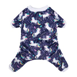 CuteBone Dog Christmas Pajamas Puppy Onesies Small Dogs Soft Pjs Coat Cat Apparel Comfy Pet Clothes Outfit Doggie Bodysuit P70XS