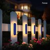 YiLaie Solar Step Lights Outdoor Waterproof, Warm White Solar Stair
