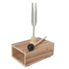 512HZ Tuning Fork Set, Frequency Healing Devices Wiith Wooden Resonance