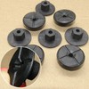 ANBOO Pack of 50 4 mm Plastic Nuts Without Thread